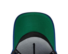 Load image into Gallery viewer, Charros de Jalisco New Era LMP 9FORTY 940 Adjustable A-Frame Cap Hat Light Royal Blue Crown/Visor White Multi Logo Green UV
