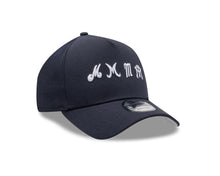 Load image into Gallery viewer, Sultanes de Monterrey New Era 9FORTY 940 Adjustable A-Frame Cap Hat Navy Blue Crown/Visor White Multi Logo Gray UV
