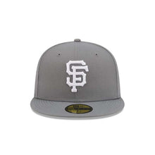 Load image into Gallery viewer, San Francisco Giants New Era MLB 59FIFTY 5950 Fitted Cap Hat Gray Crown/Visor White Logo Gray UV
