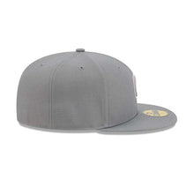 Load image into Gallery viewer, Chicago Cubs New Era MLB 59FIFTY 5950 Fitted Cap Hat Gray Crown/Visor Gray/White Logo Gray UV
