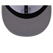 Load image into Gallery viewer, San Diego Padres New Era MLB 59FIFTY 5950 Fitted Cap Hat White Crown/Visor Black Logo Gray UV
