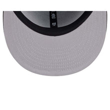 Load image into Gallery viewer, Los Angeles Anaheim Angels New Era MLB 59FIFTY 5950 Fitted Cap Hat Black Crown/Visor Dark Gray/Black Logo Gray UV
