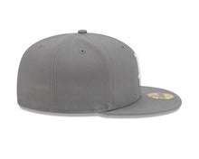 Load image into Gallery viewer, Los Angeles Dodgers New Era MLB 59FIFTY 5950 Fitted Cap Hat Gray Crown/Visor White Logo Gray UV
