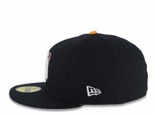 Load image into Gallery viewer, San Diego Padres New Era MLB 59FIFTY 5950 Fitted Cap Hat Navy Crown/Visor Chrome White City Connect 2026 Front Logo Wordmark Back Logo Gray UV

