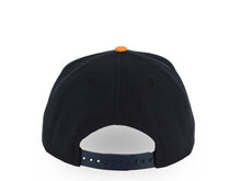 Load image into Gallery viewer, San Diego Padres New Era MLB 9FORTY 940 Adjustable A-Frame Cap Hat Navy Blue Crown/Visor Light Sky Blue/Pink Logo (2026 City Connect Batting Practice)
