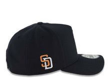 Load image into Gallery viewer, San Diego Padres New Era MLB 9FORTY 940 Adjustable A-Frame Cap Hat Navy Blue Crown/Visor With La Catrina Logo SD logo Side Patch Gray UV
