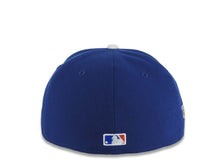 Load image into Gallery viewer, Los Angeles Dodgers New Era MLB 59FIFTY 5950 Fitted Cap Royal Blue Crown/Visor Let's Go Dodgers Script Logo 2024 World Series Champions Side Patch
