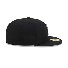 Load image into Gallery viewer, Philadelphia Phillies New Era MLB 59FIFTY 5950 Fitted Cap Hat Black Crown/Visor Dark Gray Logo Gray UV
