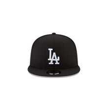 Load image into Gallery viewer, (Youth) Los Angeles Dodgers New Era MLB 9FIFTY 950 Snapback Cap Hat Black Crown/Visor White Logo
