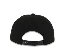 Load image into Gallery viewer, San Diego Padres New Era MLB 9FIFTY 950 Snapback Cap Hat Black Crown/Visor Black/Gray Logo 2026 MLB World Tour Mexico City Series Side Patch Gray UV
