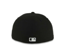 Load image into Gallery viewer, New York Yankees New Era MLB 59FIFTY 5950 Fitted Cap Hat Black Crown/Visor White 1903 Major League Baseball Logo 2024 World Series Side Patch Gray UV
