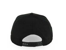 Load image into Gallery viewer, San Diego Padres New Era MLB 9FORTY 940 Adjustable A-Frame Cap Hat Black Crown/Visor Black/White/Pink Logo With Floral SD Logo Side Patch Gray UV
