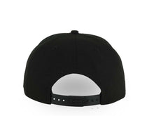 Load image into Gallery viewer, San Diego Padres New Era MLB 9FIFTY 950 Snapback Cap Hat Black Crown/Visor White 1969 Major League Baseball Logo 40th Anniversary Side Patch Gray UV
