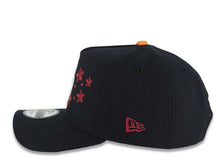 Load image into Gallery viewer, San Diego Padres New Era MLB 9FORTY 940 Adjustable A-Frame Cap Navy Crown/Visor White Logo With Hot Pink Cherry Blossoms 1998 World Series Side Patch
