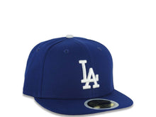 Load image into Gallery viewer, (Youth) Los Angeles Dodgers New Era MLB 59FIFTY 5950 Fitted Cap Hat Royal Blue Crown/Visor White Logo Gray UV

