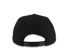 Load image into Gallery viewer, San Diego Padres New Era MLB 9FORTY 940 Adjustable A-Frame Cap Hat Black Crown/Visor White Logo With Sky Blue Cherry Blossoms Floral Side Patch
