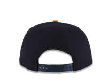 Load image into Gallery viewer, San Diego Padres New Era MLB 9FIFTY 950 Snapback Cap Hat Navy Blue Crown/Visor White Logo With Hot Pink Cherry Blossoms 1998 World Series Side Patch
