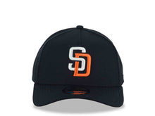 Load image into Gallery viewer, San Diego Padres New Era MLB 9FORTY 940 Adjustable A-Frame Cap Hat Navy Blue Crown/Visor White/Orange Logo Gray UV (Tony Gwynn)
