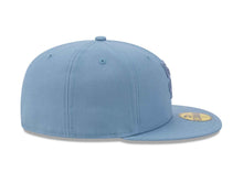 Load image into Gallery viewer, San Diego Padres New Era MLB 59FIFTY 5950 Fitted Cap Hat Blue Crown/Visor Blue Logo Gray UV (Color Pack)
