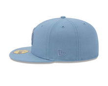 Load image into Gallery viewer, San Diego Padres New Era MLB 59FIFTY 5950 Fitted Cap Hat Blue Crown/Visor Blue Logo Gray UV (Color Pack)
