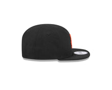 Load image into Gallery viewer, (Infant) San Francisco Giants New Era MLB 9FIFTY 950 Snapback Cap Hat Black Crown/Visor Orange Logo Black UV (My 1st First)

