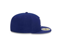 Load image into Gallery viewer, (Youth) Los Angeles Dodgers New Era MLB 59FIFTY 5950 Fitted Cap Hat Royal Blue Crown/Visor White Logo Gray UV
