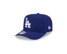 Load image into Gallery viewer, (Youth) Los Angeles Dodgers New Era MLB 9FIFTY 950 A-Frame Snapback Cap Hat Royal Blue Crown/Visor White Logo 1988 World Series Side Patch Gray UV
