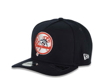 Load image into Gallery viewer, (Youth) New York Yankees New Era MLB 9FIFTY 950 A-Frame Snapback Cap Hat Navy Blue Crown/Visor White Logo 2000 World Series Side Patch Gray UV

