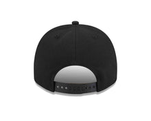 Load image into Gallery viewer, Los Angeles Dodgers New Era MLB 9FIFTY 950 Snapback A-Frame Cap Hat Black Crown/Visor Gold/Black Script Logo Gray UV

