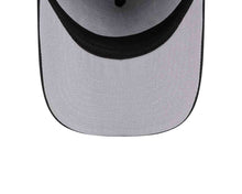 Load image into Gallery viewer, San Diego Padres New Era MLB 9FIFTY 950 Snapback A-Frame Cap Hat Black Crown/Visor Gold/Black Script Logo Gray UV
