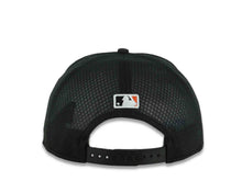 Load image into Gallery viewer, San Francisco Giants New Era MLB 9FIFTY 950 Snapback Trucker/Mesh Cap Hat Black Crown/Visor Black/White Logo Black UV (2026 Batting Practice)
