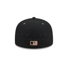 Load image into Gallery viewer, Chicago White Sox New Era MLB 59FIFTY 5950 Fitted Cap Hat Black Crown/Visor White/Metallic Brown Logo 2026 All-Star Game Side Patch
