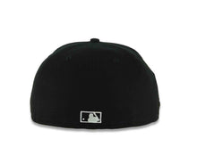 Load image into Gallery viewer, San Diego Padres New Era MLB 59FIFTY 5950 Fitted Cap Hat Black Crown/Visor White Logo 40th Anniversary Side Patch Gray UV
