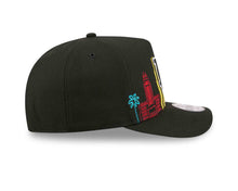Load image into Gallery viewer, Los Angeles Dodgers New Era MLB 9FIFTY 950 Snapback A-Frame Cap Hat Black Crown/Visor Black/White Logo With Skyline Gray UV 
