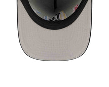 Load image into Gallery viewer, Los Angeles Dodgers New Era MLB 9FIFTY 950 Snapback A-Frame Cap Hat Black Crown/Visor Black/White Logo With Skyline Gray UV 
