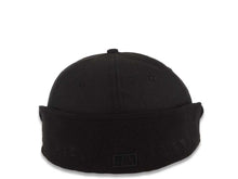 Load image into Gallery viewer, Los Angeles Dodgers New Era MLB 59FIFTY 5950 Fitted Cleencut Cap Hat Black Crown/Visor Black Logo 
