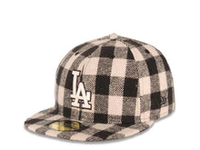 Load image into Gallery viewer, Los Angeles Dodgers New Era MLB 59FIFTY 5950 Fitted B-Lo Cap Hat Black/White/Gray Crown/Visor White/Black Logo
