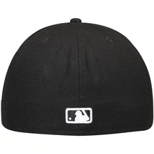 Load image into Gallery viewer, Tampa Bay Rays New Era MLB 59FIFTY 5950 Fitted Cap Hat Black Crown/Visor White Logo
