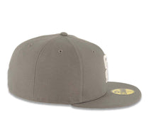 Load image into Gallery viewer, San Diego Padres New Era MLB 59FIFTY 5950 Fitted Cap Hat Gray Crown/Visor White Logo Black UV
