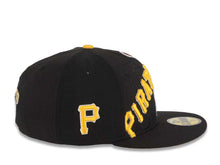 Load image into Gallery viewer, Pittsburgh Pirates New Era MLB 59FIFTY 5950 Fitted Cap Hat Black Crown/Visor Team Color Logo (3 Count)
