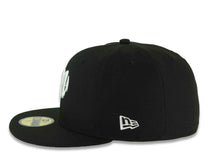 Load image into Gallery viewer, Mexican Diablos New Era 59FIFTY 5950 Fitted Cap Hat Black Crown/Visor White Logo Gray UV
