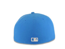 Load image into Gallery viewer, Los Angeles Dodgers New Era MLB 59FIFTY 5950 Fitted Cap Hat Light Blue Crown/Visor White Logo
