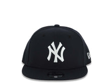 Load image into Gallery viewer, (Youth) New York Yankees New Era MLB 9FIFTY 950 Snapback Cap Hat Navy Blue Crown/Visor White Logo Gray UV

