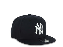 Load image into Gallery viewer, (Youth) New York Yankees New Era MLB 9FIFTY 950 Snapback Cap Hat Navy Blue Crown/Visor White Logo Gray UV
