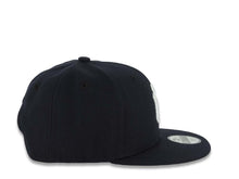 Load image into Gallery viewer, (Youth) New York Yankees New Era MLB 9FIFTY 950 Snapback Cap Hat Navy Blue Crown/Visor White Logo Gray UV
