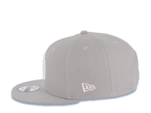 Load image into Gallery viewer, San Diego Padres New Era MLB 9FIFTY 950 Snapback Cap Hat Gray Crown/Visor White Logo

