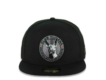 Load image into Gallery viewer, Xolos de Tijuana New Era Liga MX 59FIFTY 5950 Fitted Cap Hat Black Crown/Visor Gray/Black Logo Black UV
