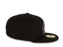 Load image into Gallery viewer, Charros de Jalisco New Era LMP 59FIFTY 5950 Fitted Cap Hat Black Crown/Visor Black/White Logo Gray UV
