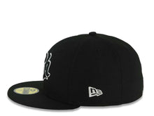 Load image into Gallery viewer, Charros de Jalisco New Era LMP 59FIFTY 5950 Fitted Cap Hat Black Crown/Visor Black/White Logo Gray UV
