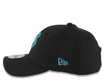 Load image into Gallery viewer, Saraperos de Saltillo New Era LMB 39THIRTY 3930 Flexfit Cap Hat Black Crown/Visor Team Color Logo Black UV
